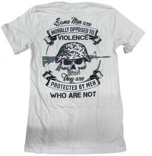 NEW SWAMP CRACKER men's tactical cracker gun hat skull graphic shirt in white